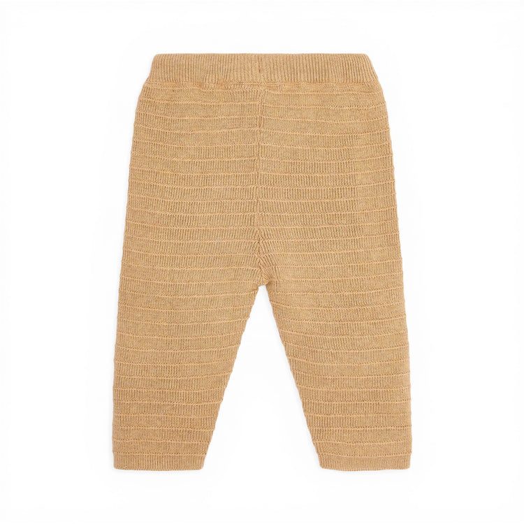 LITTLE DUTCH. Knitted pants Soft Tan
