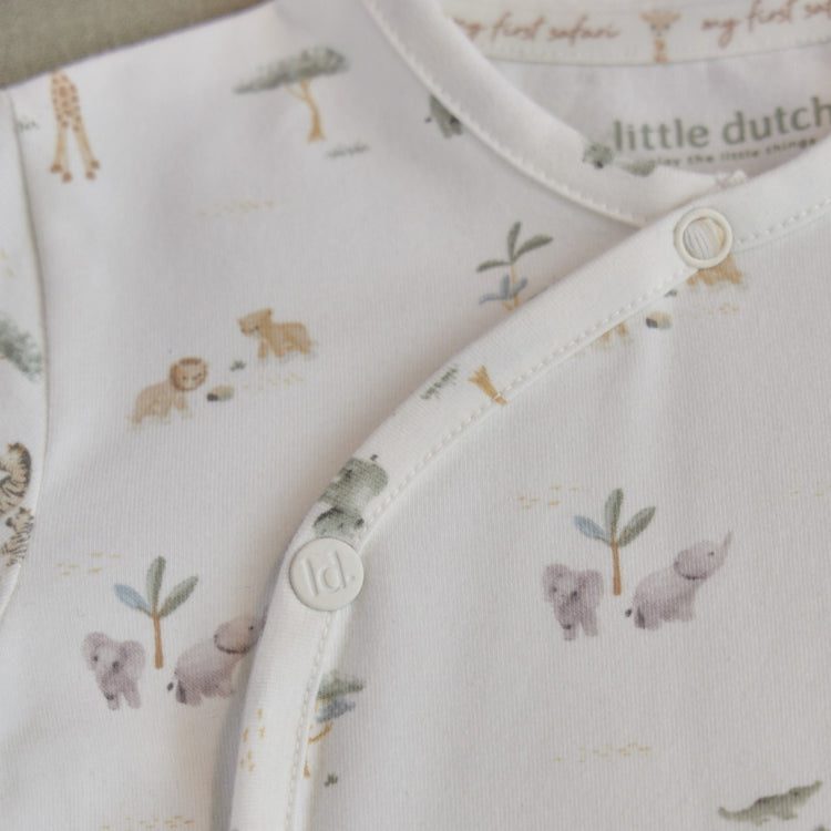 LITTLE DUTCH. One-piece wrap suit Little Safari