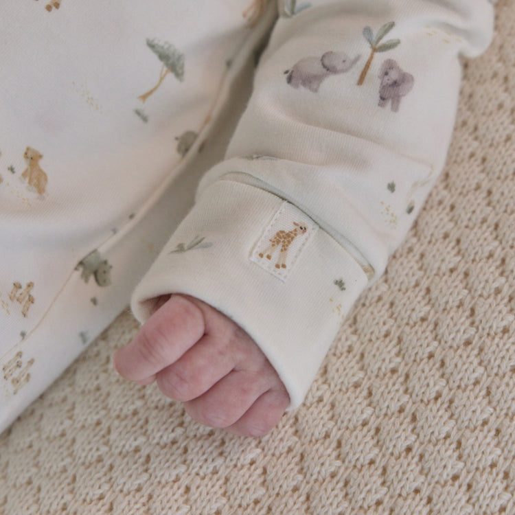 LITTLE DUTCH. One-piece wrap suit Little Safari