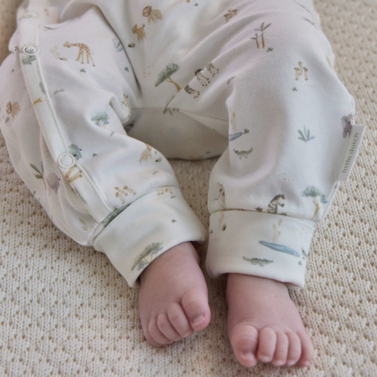 LITTLE DUTCH. One-piece wrap suit Little Safari