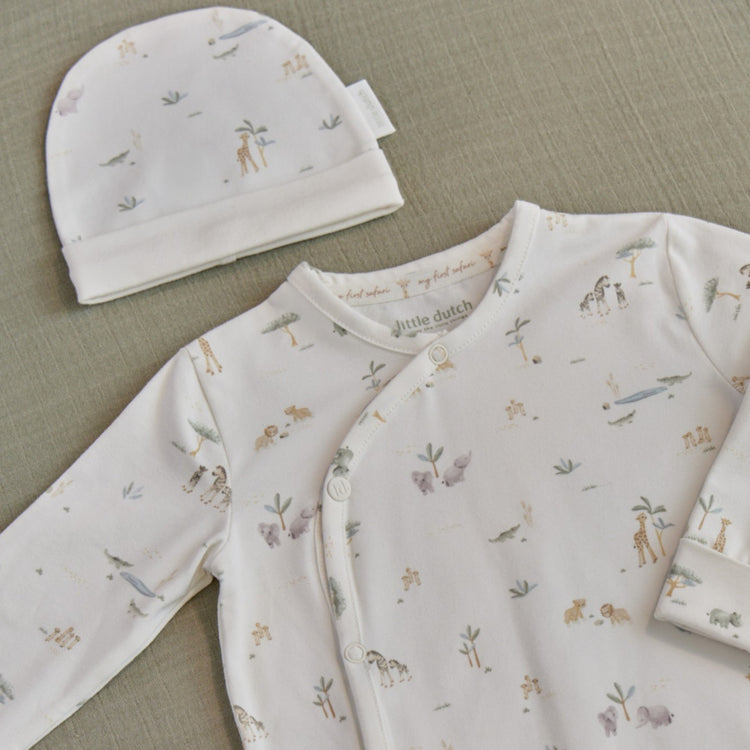 LITTLE DUTCH. One-piece wrap suit Little Safari