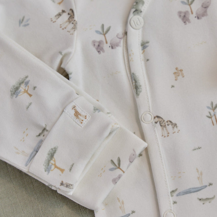 LITTLE DUTCH. One-piece wrap suit Little Safari