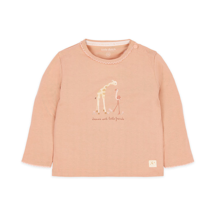 LITTLE DUTCH. Two-piece Pyjamas Safari Flamingo