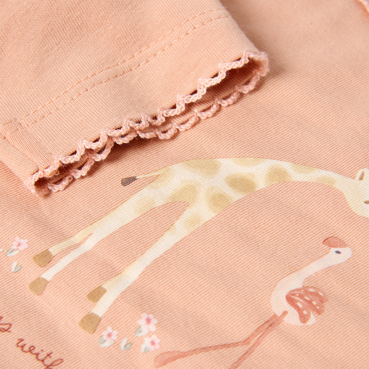 LITTLE DUTCH. Two-piece Pyjamas Safari Flamingo