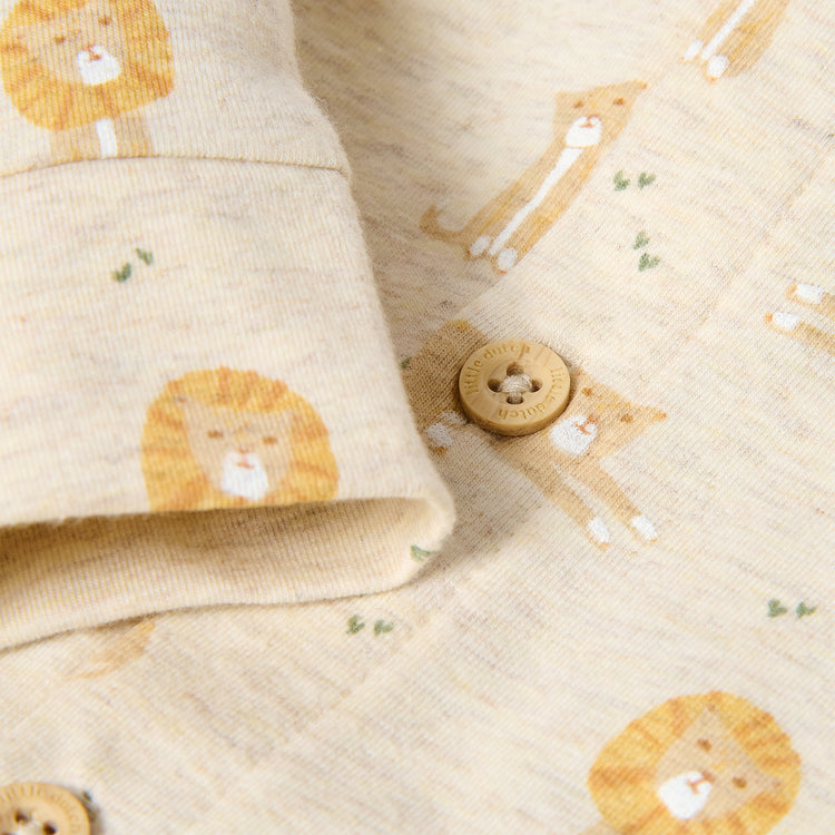 LITTLE DUTCH. One-piece Pyjamas Safari Lion