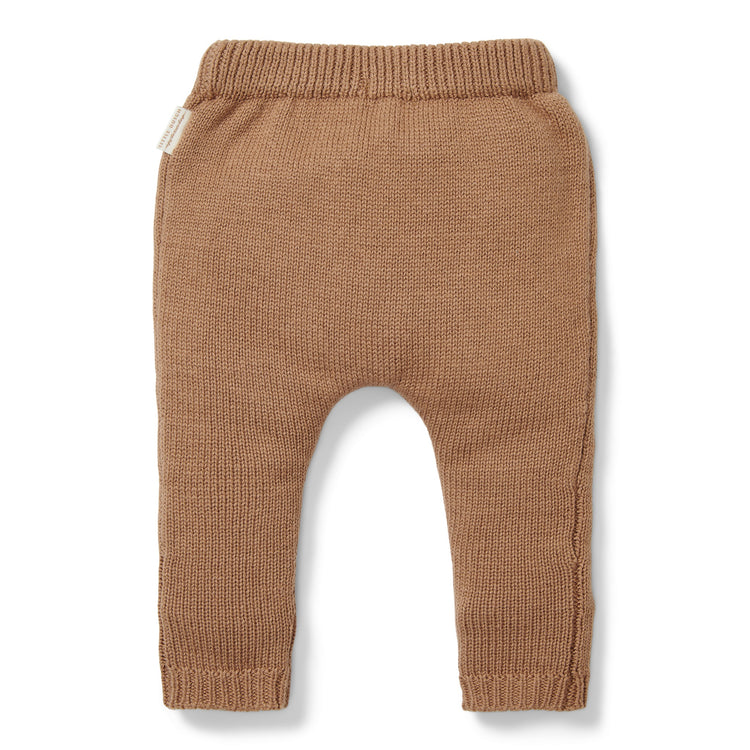 LITTLE DUTCH. Knitted trousers Brown - 62