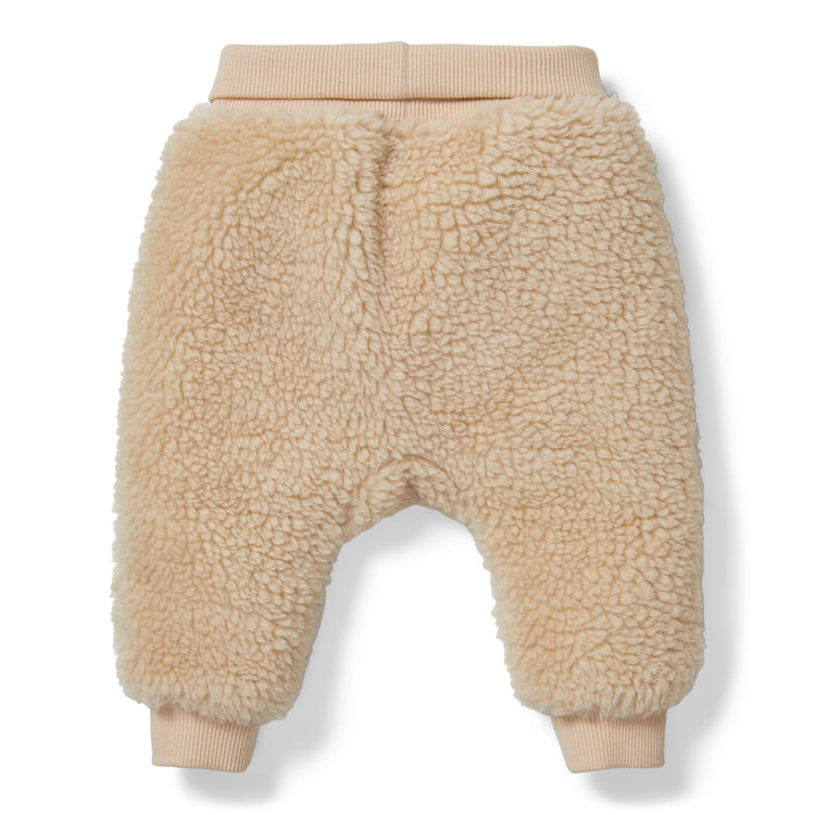 LITTLE DUTCH. Teddy trousers Sand - 50/56