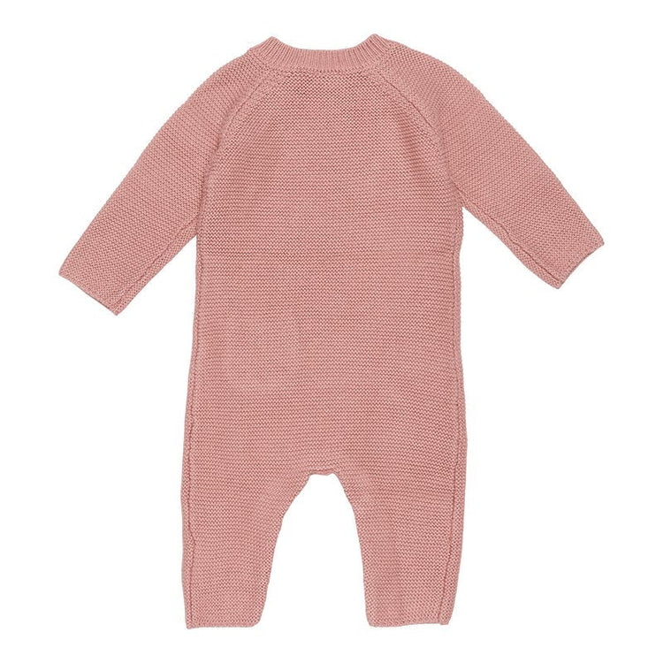 LITTLE DUTCH. Knitted one-piece suit Vintage Pink