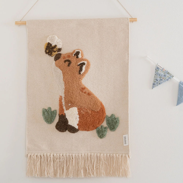 LITTLE DUTCH. Κρεμαστό διακοσμητικό τοίχου Αλεπού Forest Friends