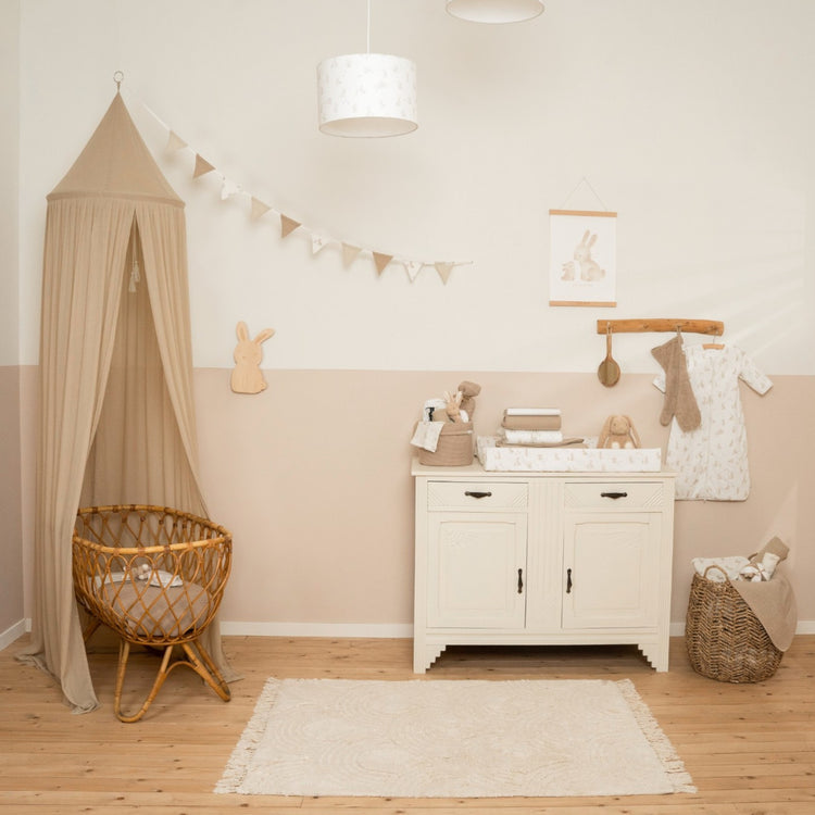 LITTLE DUTCH. Garland muslin Baby Bunny