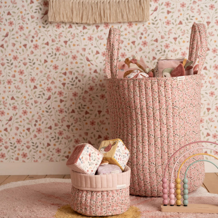 LITTLE DUTCH. Storage basket with handles large Fairy Floral