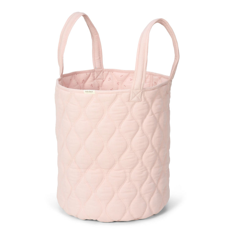 LITTLE DUTCH. Storage basket with handles large Pure Blossom
