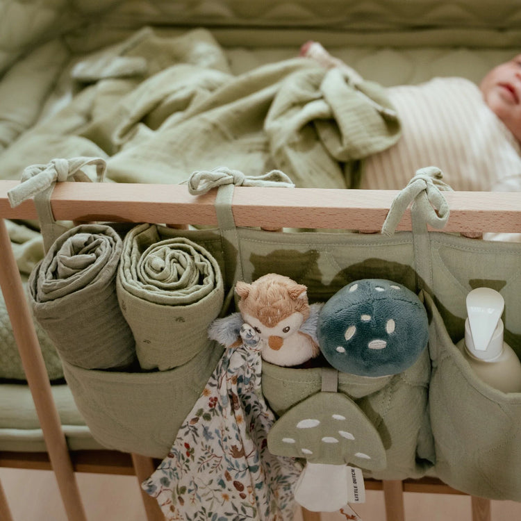 LITTLE DUTCH. Υφασμάτινες θήκες οργάνωσης καπιτονέ Pure Sage