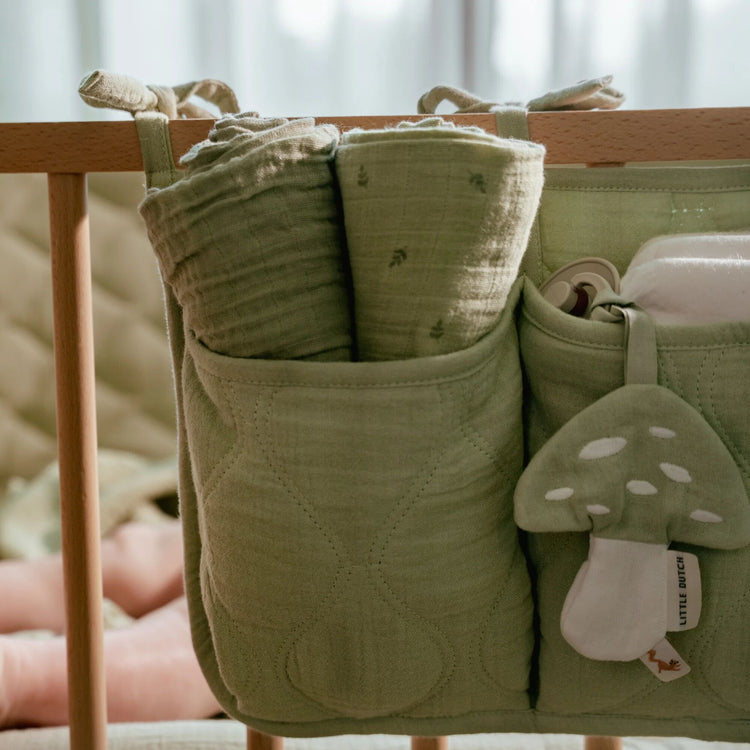 LITTLE DUTCH. Υφασμάτινες θήκες οργάνωσης καπιτονέ Pure Sage