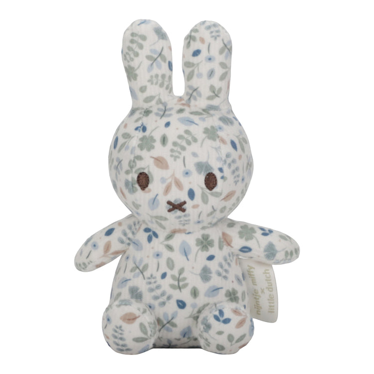 LITTLE DUTCH. Miffy Cuddle all-over print 15 cm - Lucky Leaves GRS