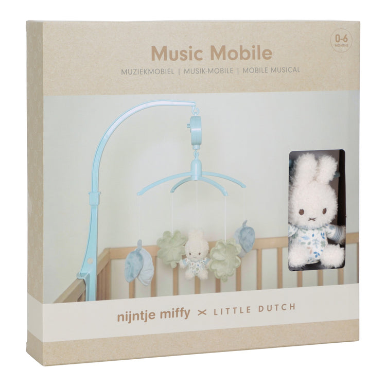 LITTLE DUTCH. Μόμπιλε κρεβατιού Miffy - Lucky Leaves GRS