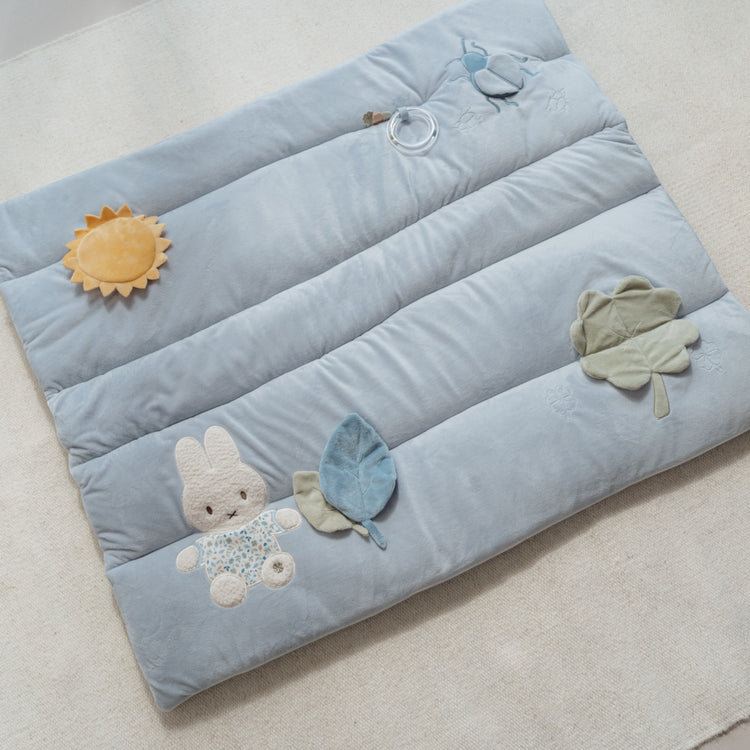 LITTLE DUTCH. Miffy Playpen mat - Lucky Leaves GRS