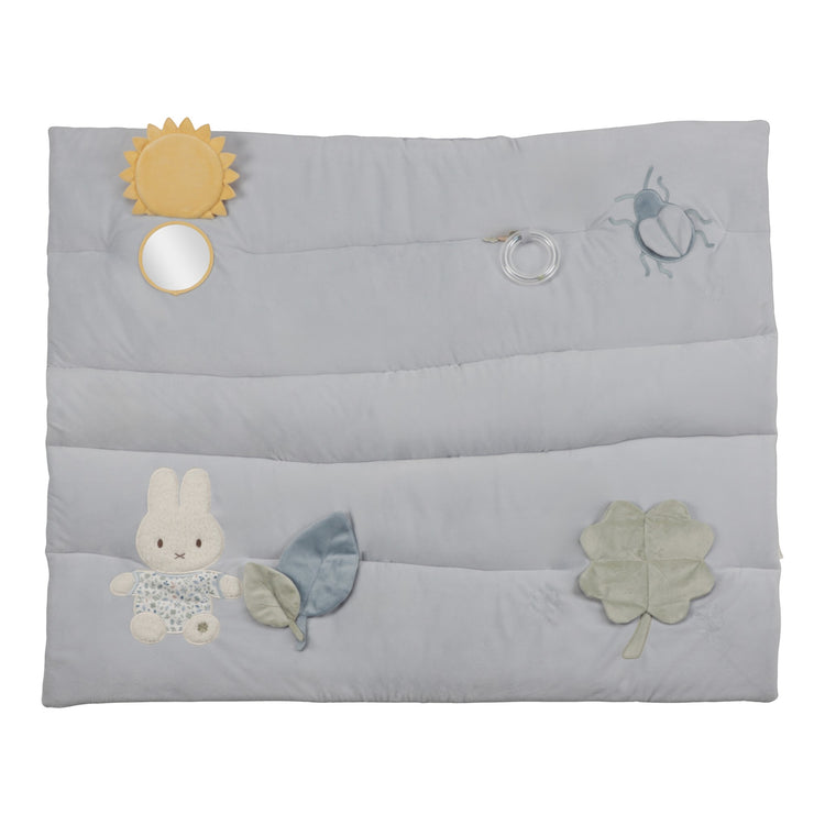 LITTLE DUTCH. Miffy Playpen mat - Lucky Leaves GRS