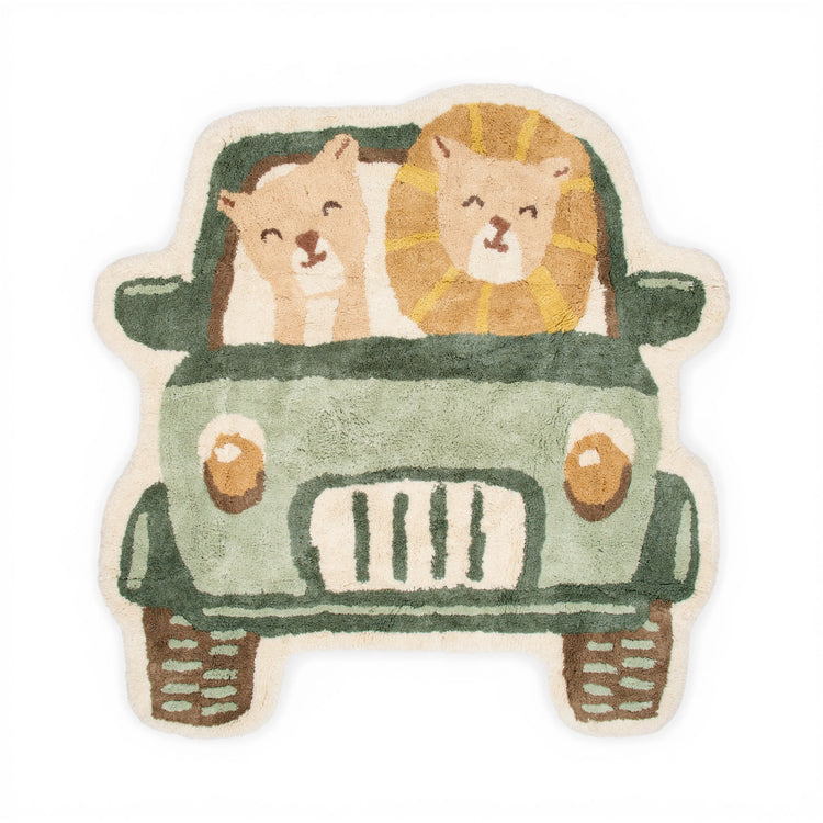 LITTLE DUTCH. Χαλί δωματίου Safari Jeep 108x110