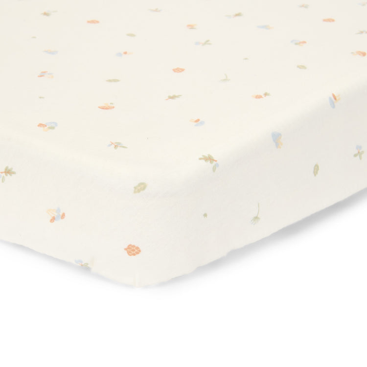 LITTLE DUTCH. Fitted sheet Forest Treasures 70x140/150