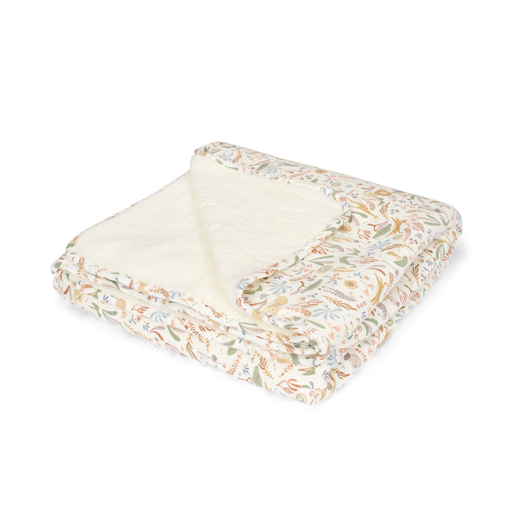 LITTLE DUTCH. Winter fleece blanket Safari Wonders 110x140
