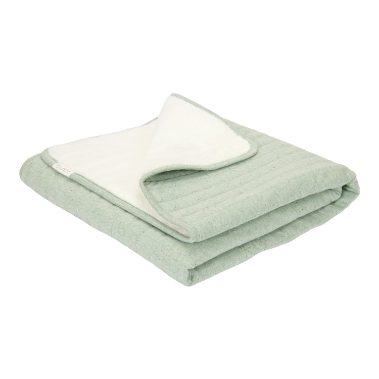 LITTLE DUTCH. Cot blanket Sage