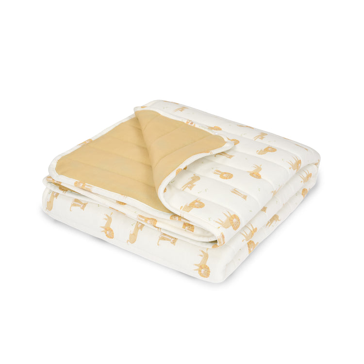 LITTLE DUTCH. Winter quilted blanket Safari Leo 110x140
