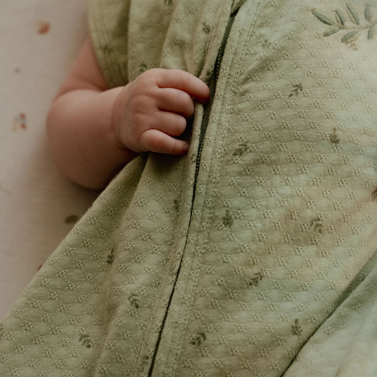 LITTLE DUTCH. Summer sleeping bag Pure Sage 90cm