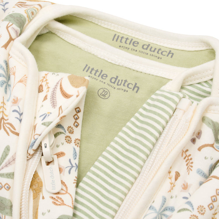LITTLE DUTCH. Sleeping bag 4 seasons Safari Wonders 70cm