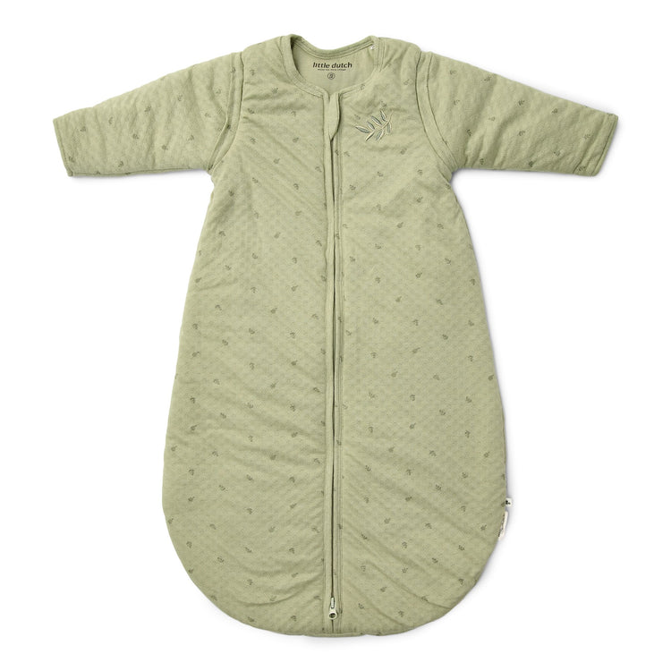 LITTLE DUTCH. Winter sleeping bag jacquard Pure Sage 70cm
