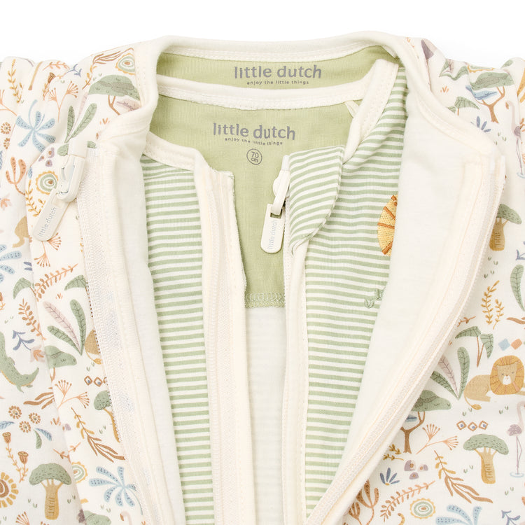 LITTLE DUTCH. Sleeping bag 4 seasons Safari Wonders 90cm
