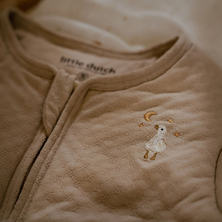 LITTLE DUTCH. Υπνόσακος χειμερινός ζακάρ Soft Beige 90εκ.