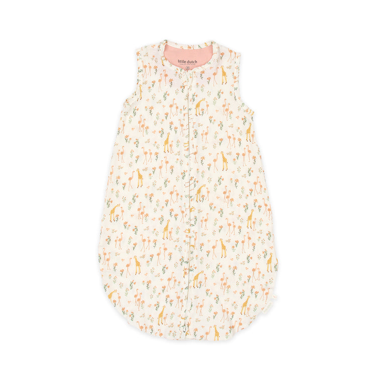 LITTLE DUTCH. Summer sleeping bag Blooming Safari 110cm