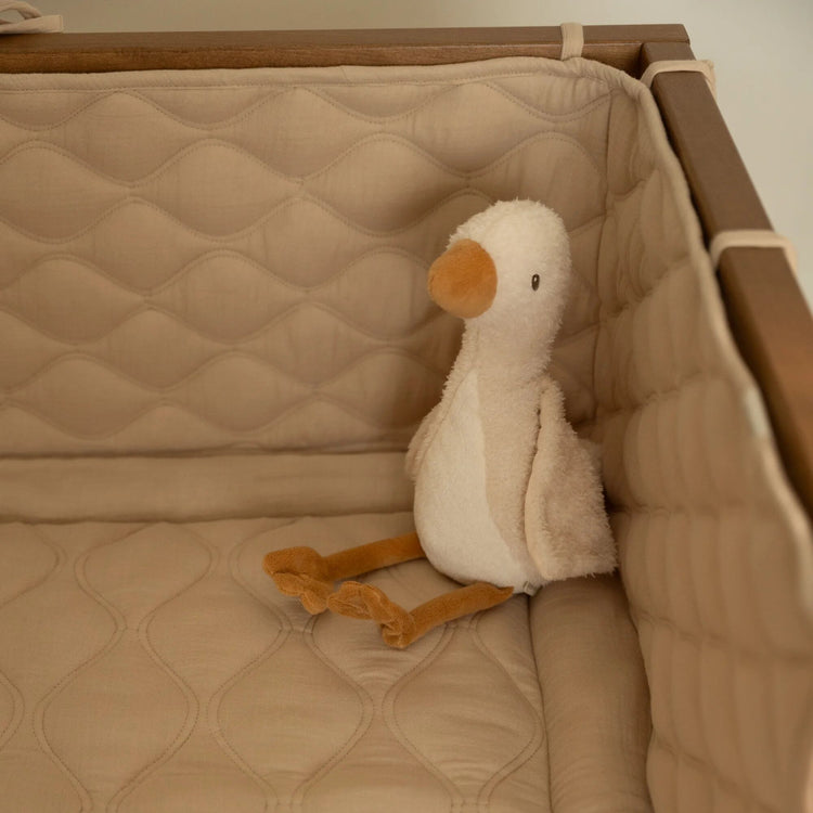 LITTLE DUTCH. Playpen bumper Pure Soft Beige