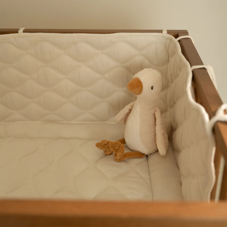 LITTLE DUTCH. Playpen bumper Pure Soft White