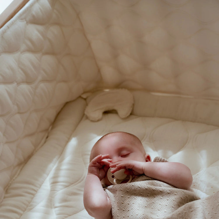 LITTLE DUTCH. Playpen bumper Pure Soft White