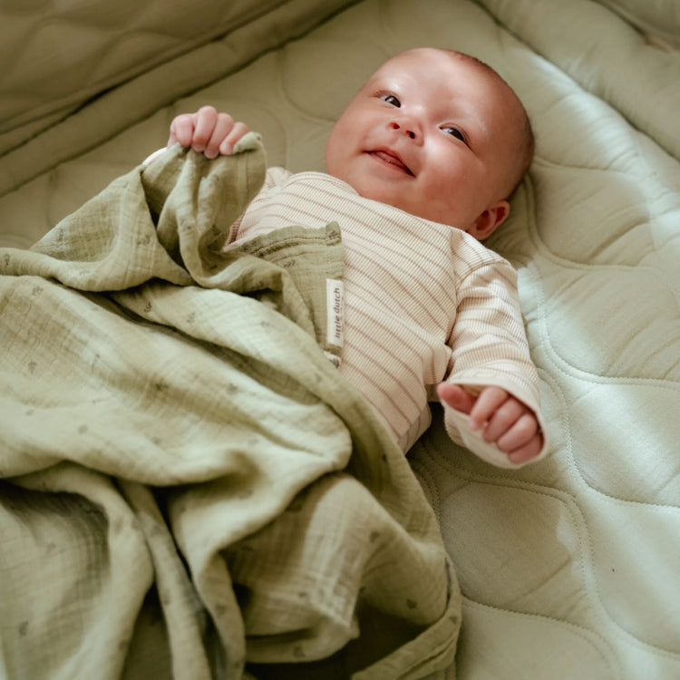 LITTLE DUTCH. Playpen mat Pure Sage