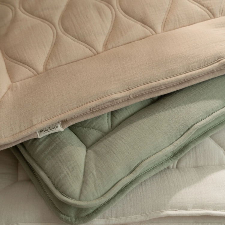 LITTLE DUTCH. Playpen mat Pure Sage