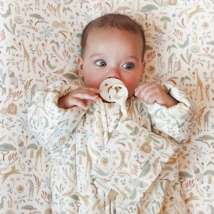 LITTLE DUTCH. Pacifier cloth - Safari Wonders