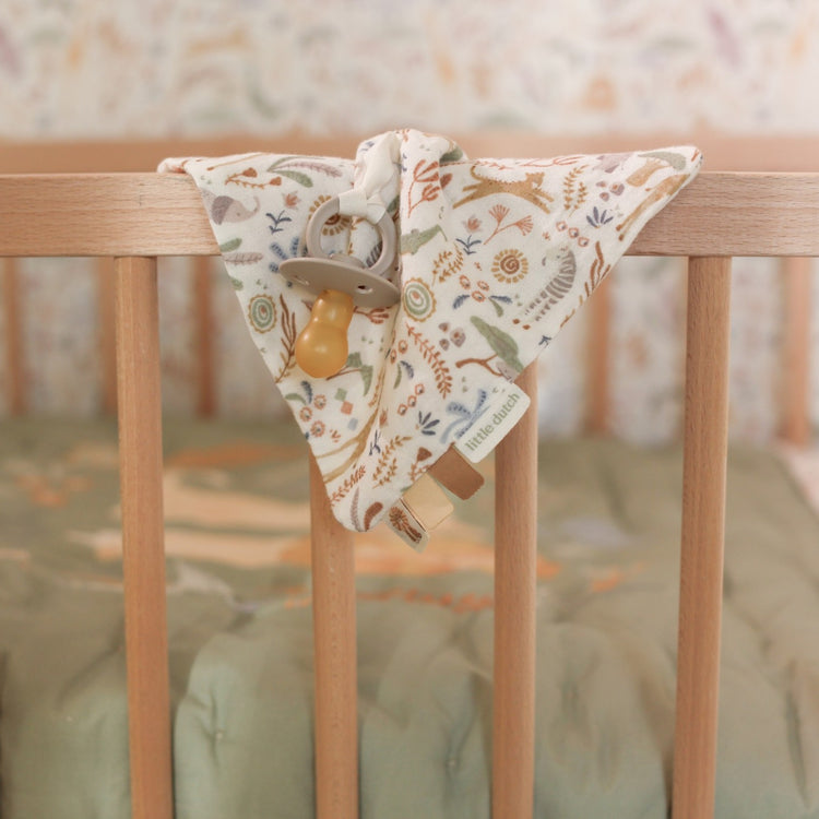 LITTLE DUTCH. Pacifier cloth - Safari Wonders
