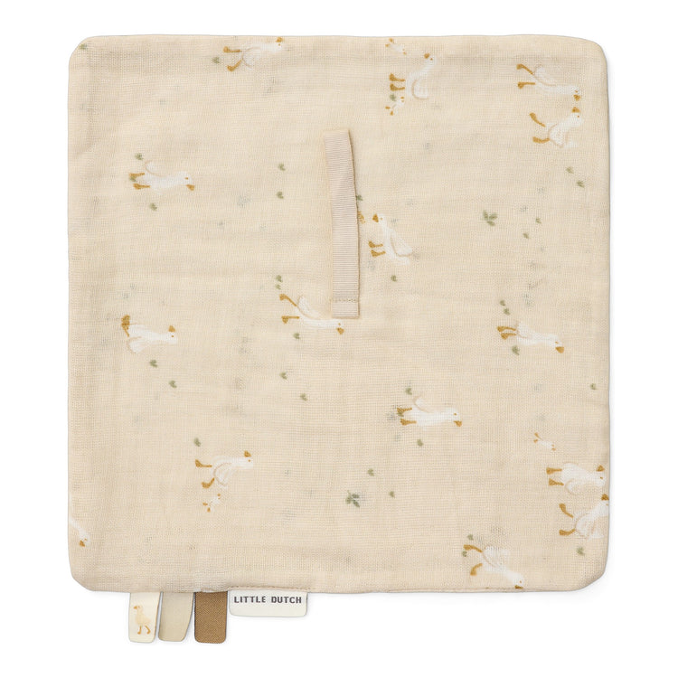 LITTLE DUTCH. Pacifier cloth - Little Goose