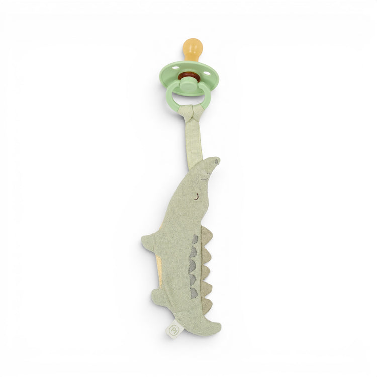 LITTLE DUTCH. Pacifier cloth Crocodile