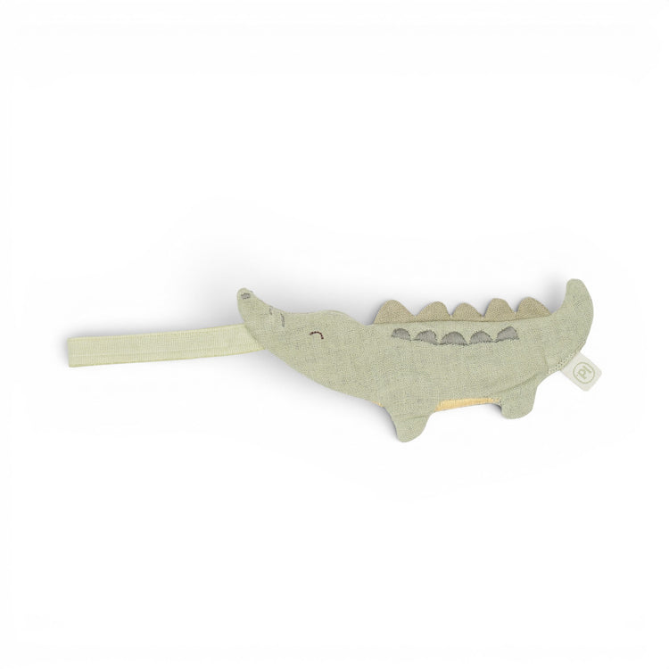 LITTLE DUTCH. Pacifier cloth Crocodile