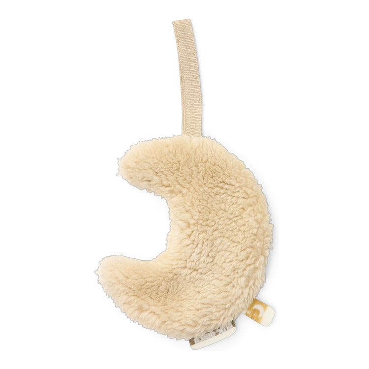 LITTLE DUTCH. Pacifier cloth - Moon Pure Soft Beige