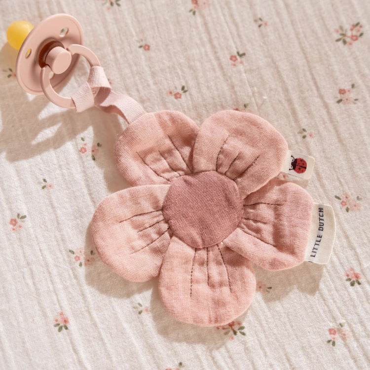 LITTLE DUTCH. Pacifier cloth - Flower