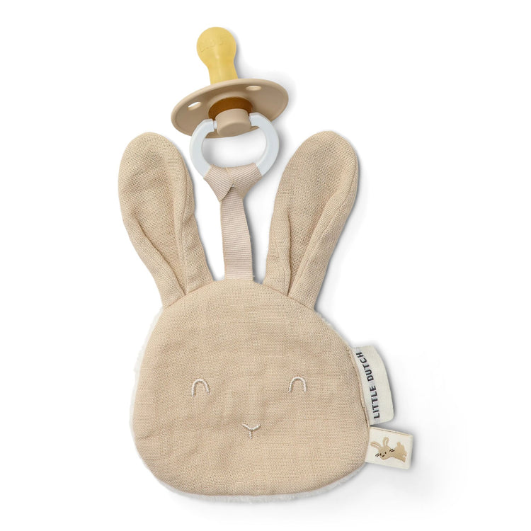 LITTLE DUTCH. Pacifier cloth - Bunny