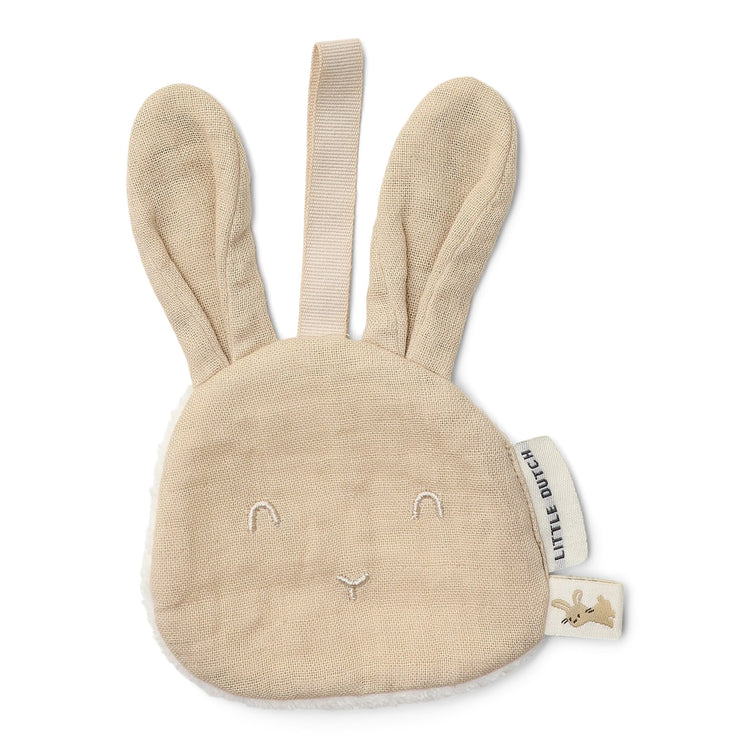 LITTLE DUTCH. Pacifier cloth - Bunny
