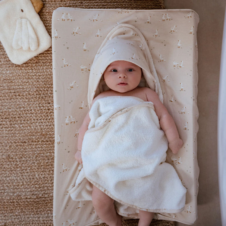 LITTLE DUTCH. Changing mat cover Little Goose (beige)