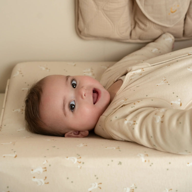 LITTLE DUTCH. Changing mat cover Little Goose (beige)