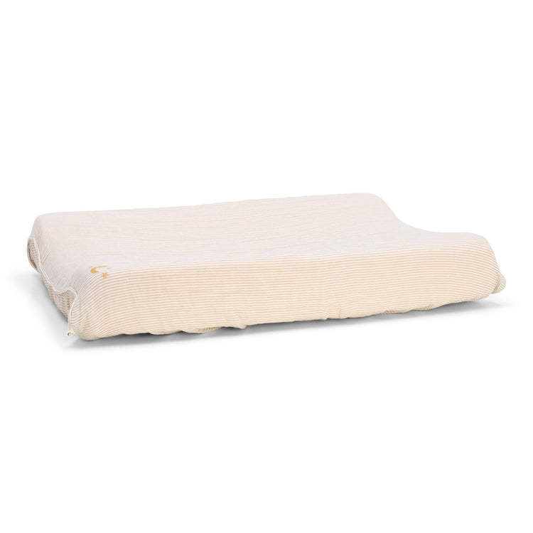 LITTLE DUTCH. Changing mat cover Pure Soft Beige Stripes